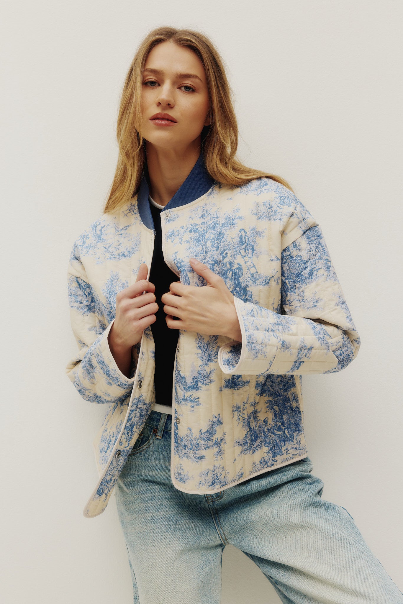 Porcelain Quilt Jacket