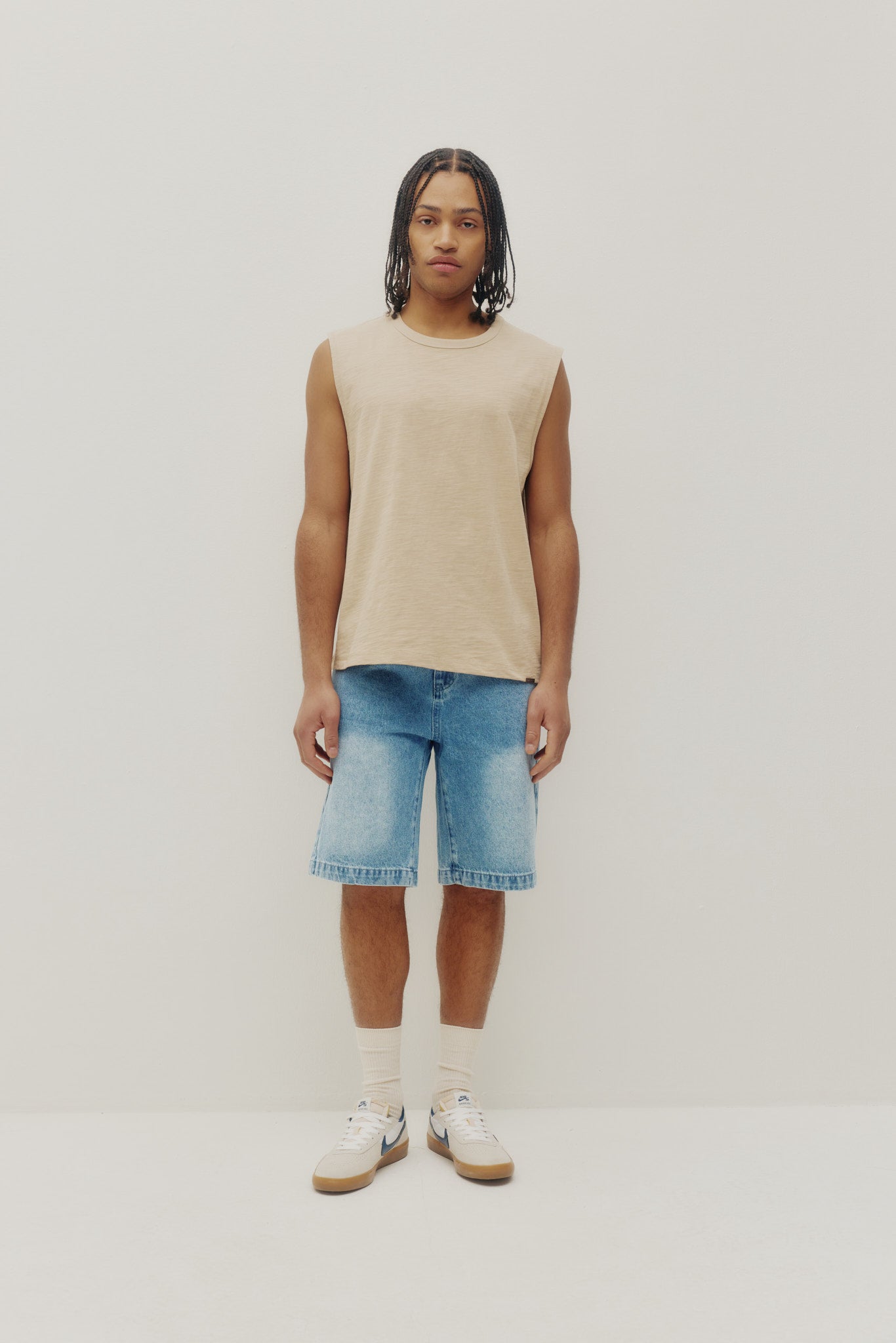 Slub Muscle Tank