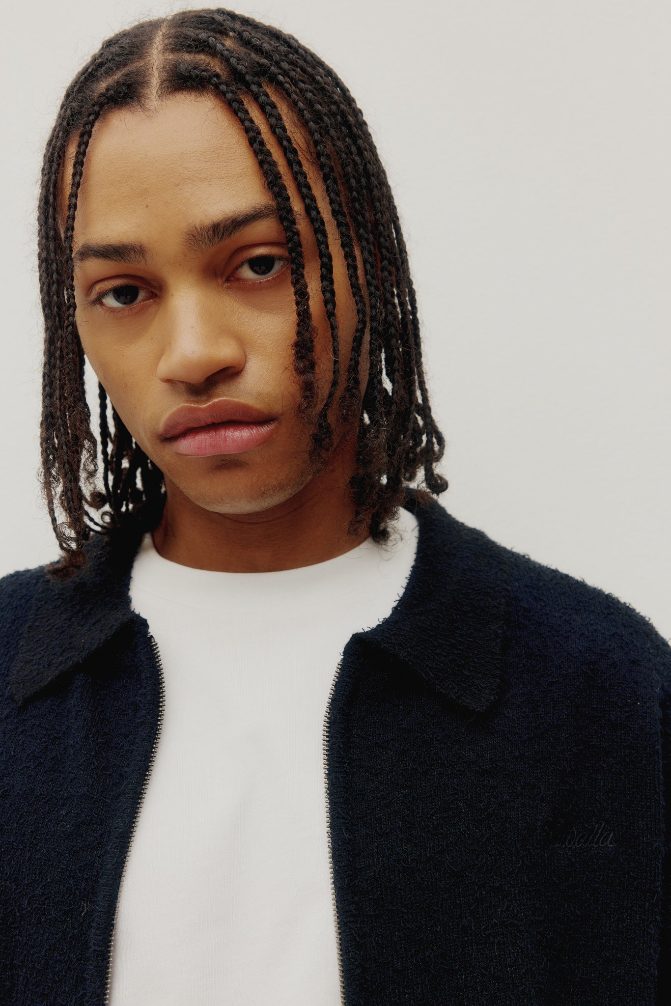 Shaggy Full Zip Polo