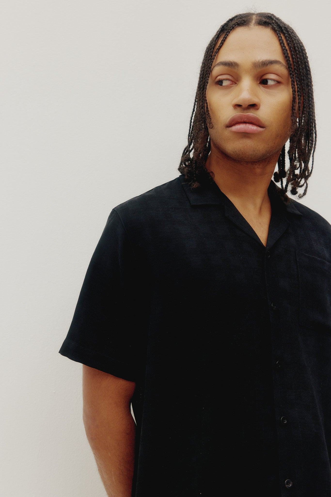 Chemise texturée