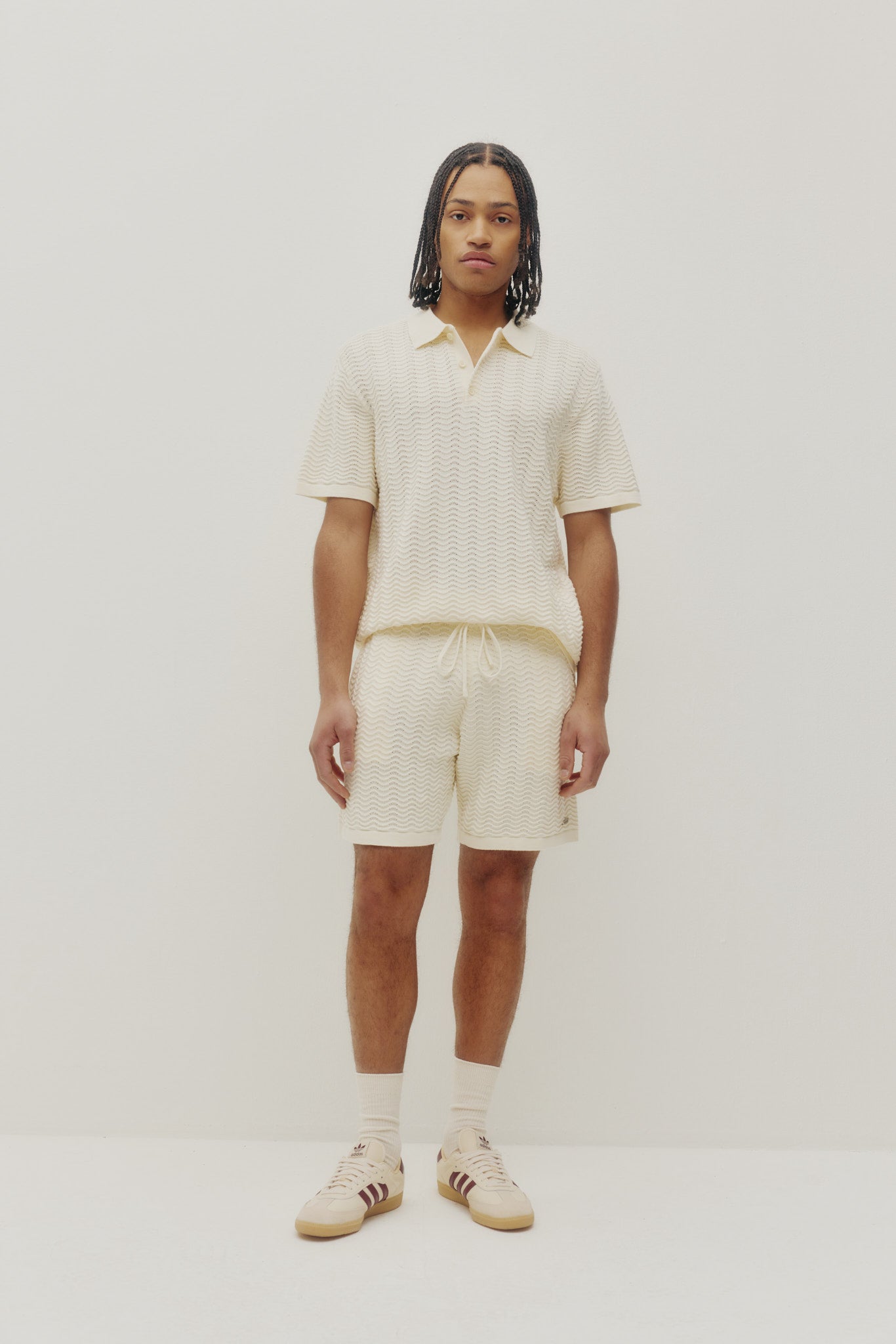 Short en maille Wave