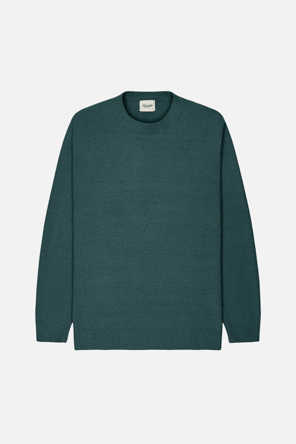 Textured Knit Crew