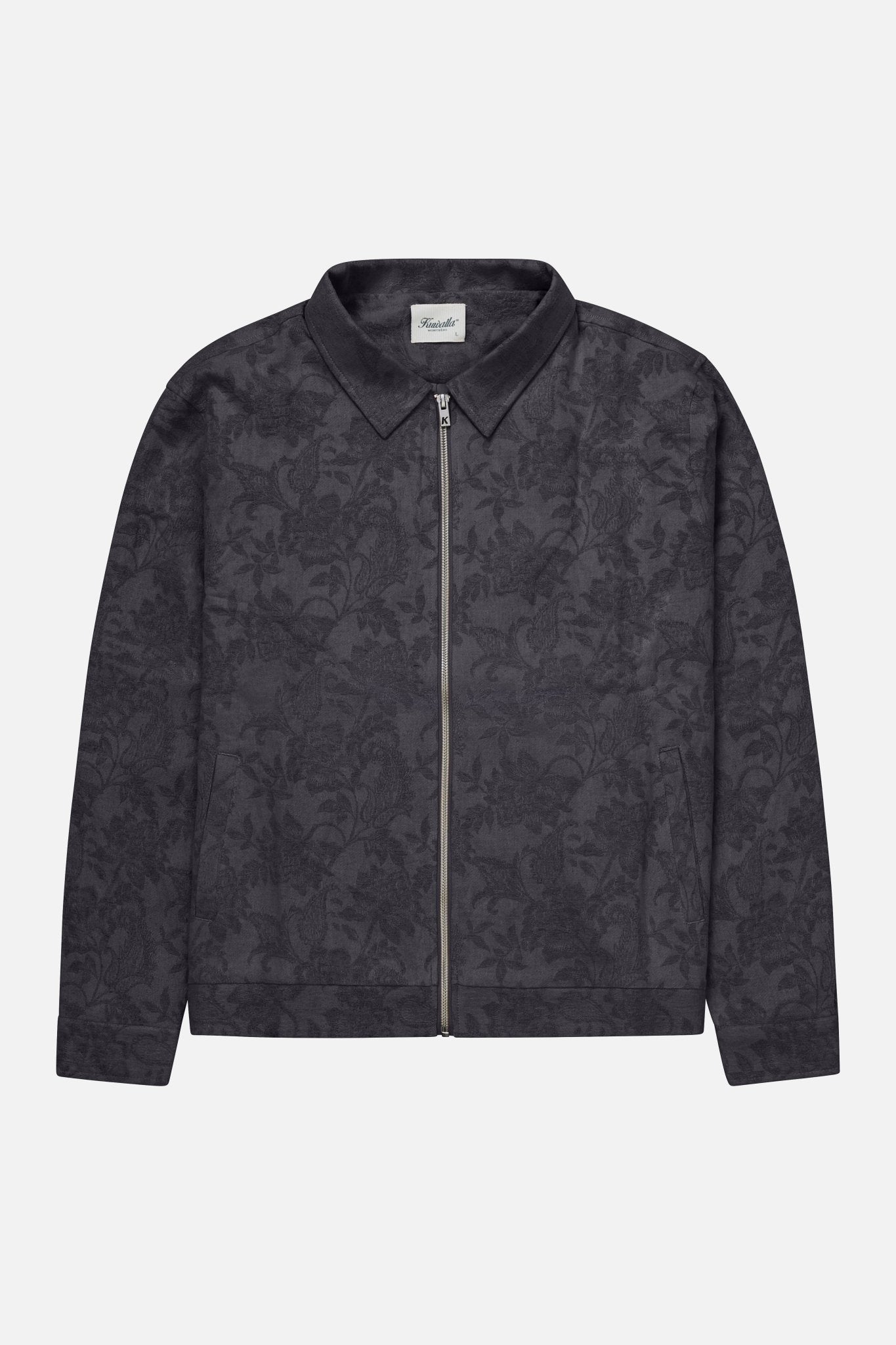 Jacquard Linen Shacket