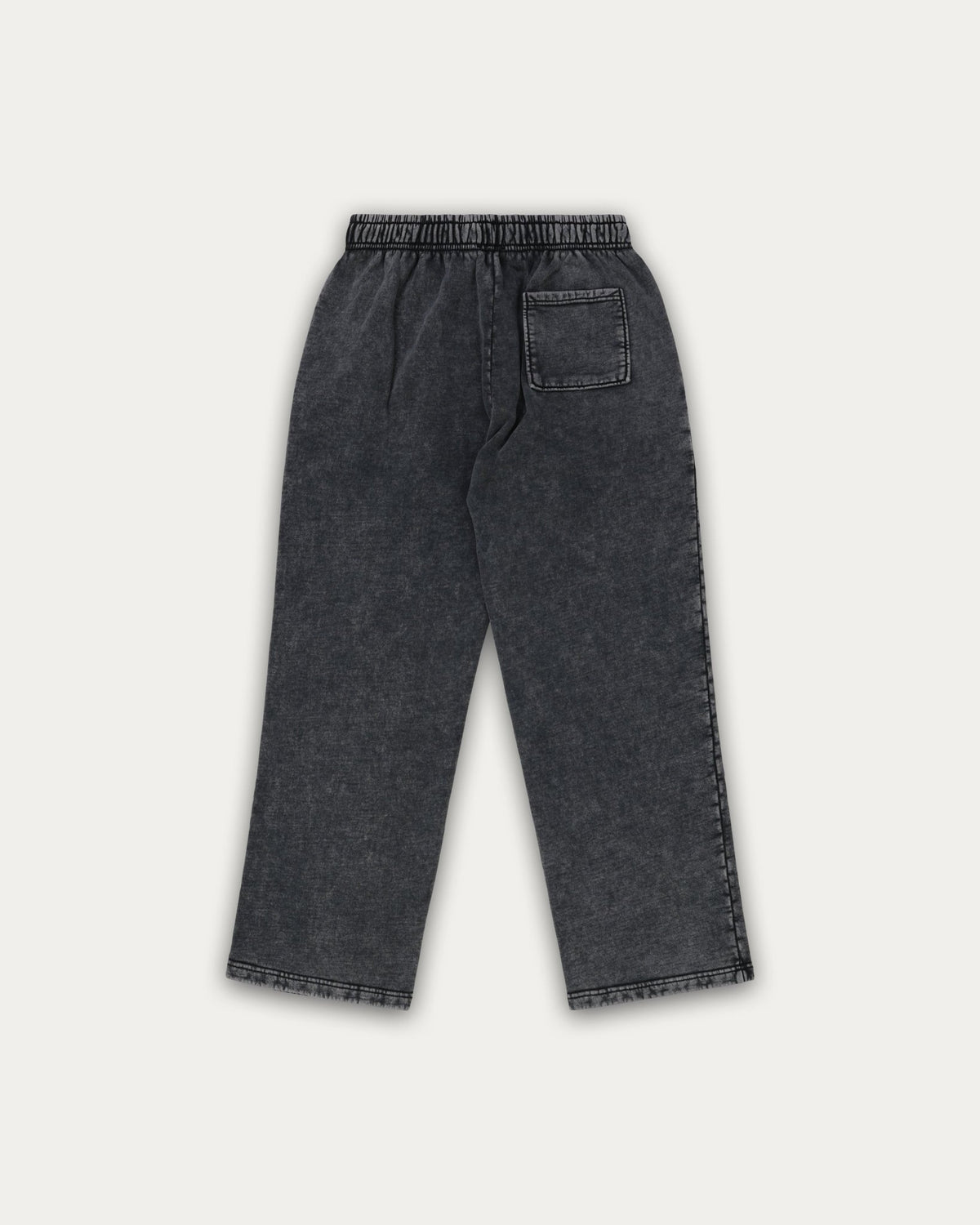 Pantalon de jogging délavé à jambe droite