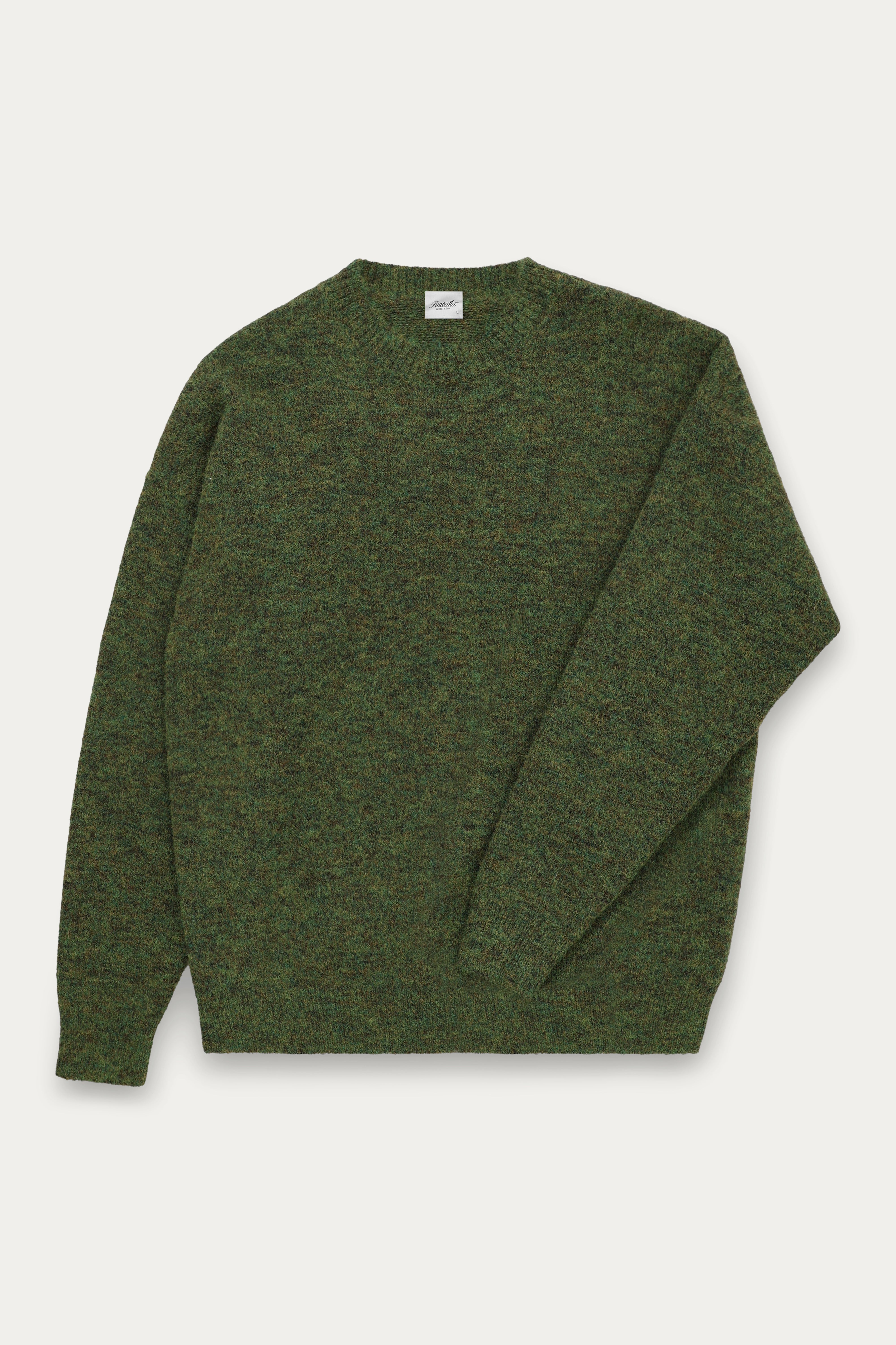 Brushed Knit Crew