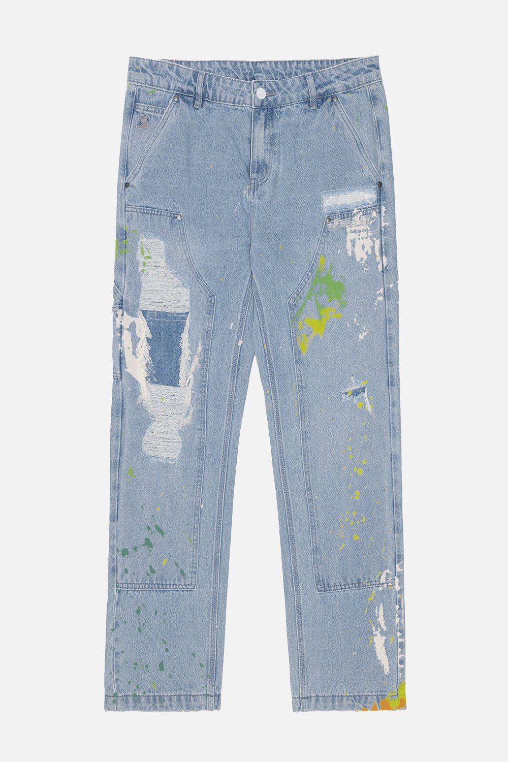 Destroyed Carpenter Denim x Gabey