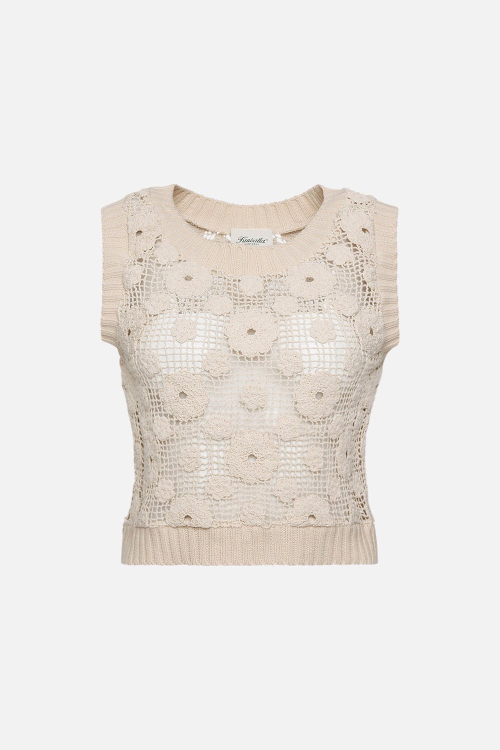 Dahlia Crochet Vest