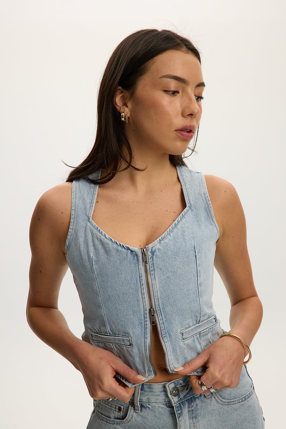 Vera Zipup Waistcoat