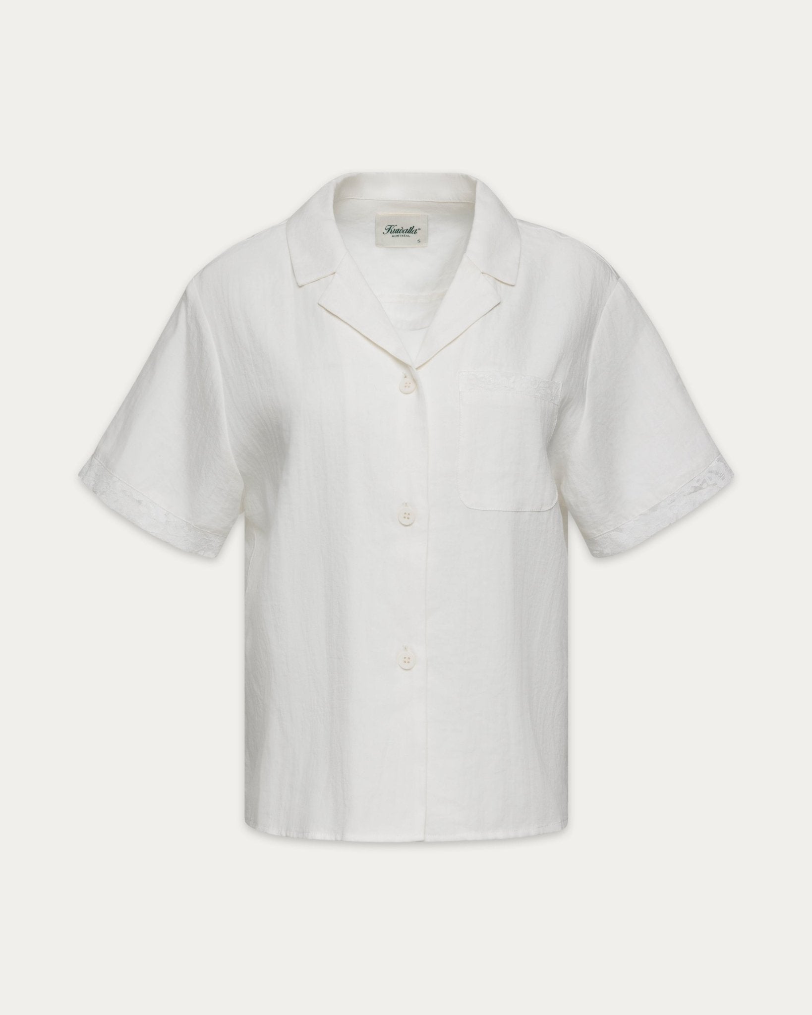 Lace Linen Shirt