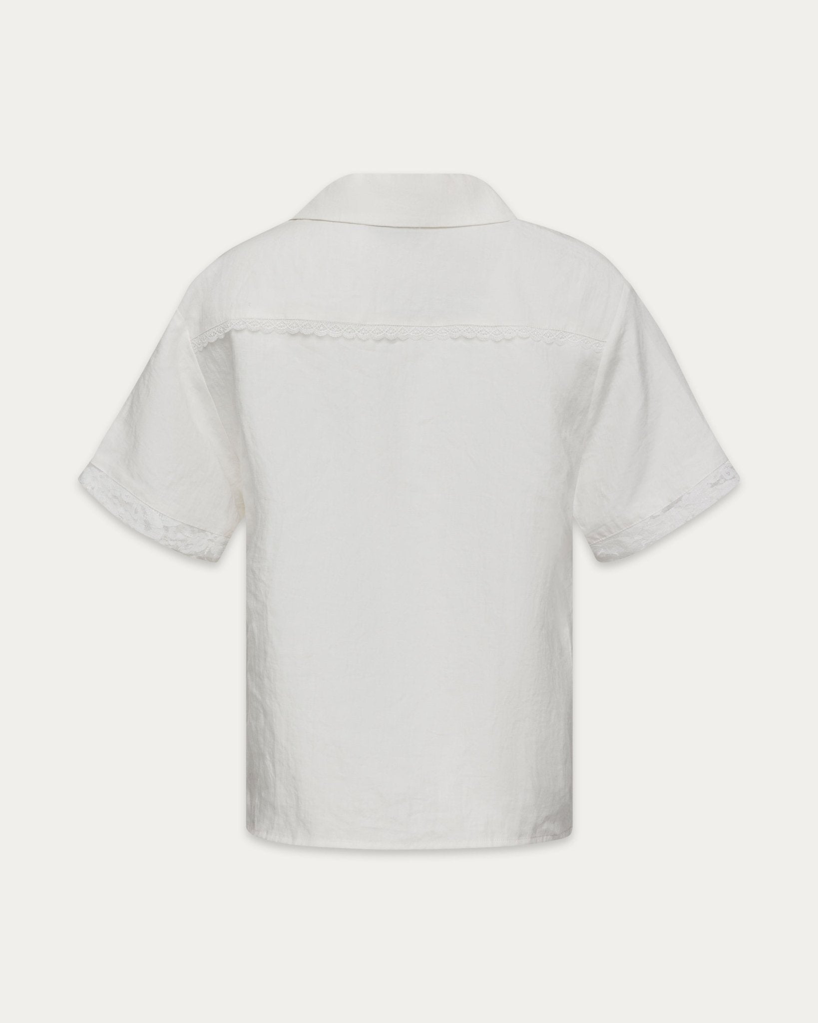 Lace Linen Shirt
