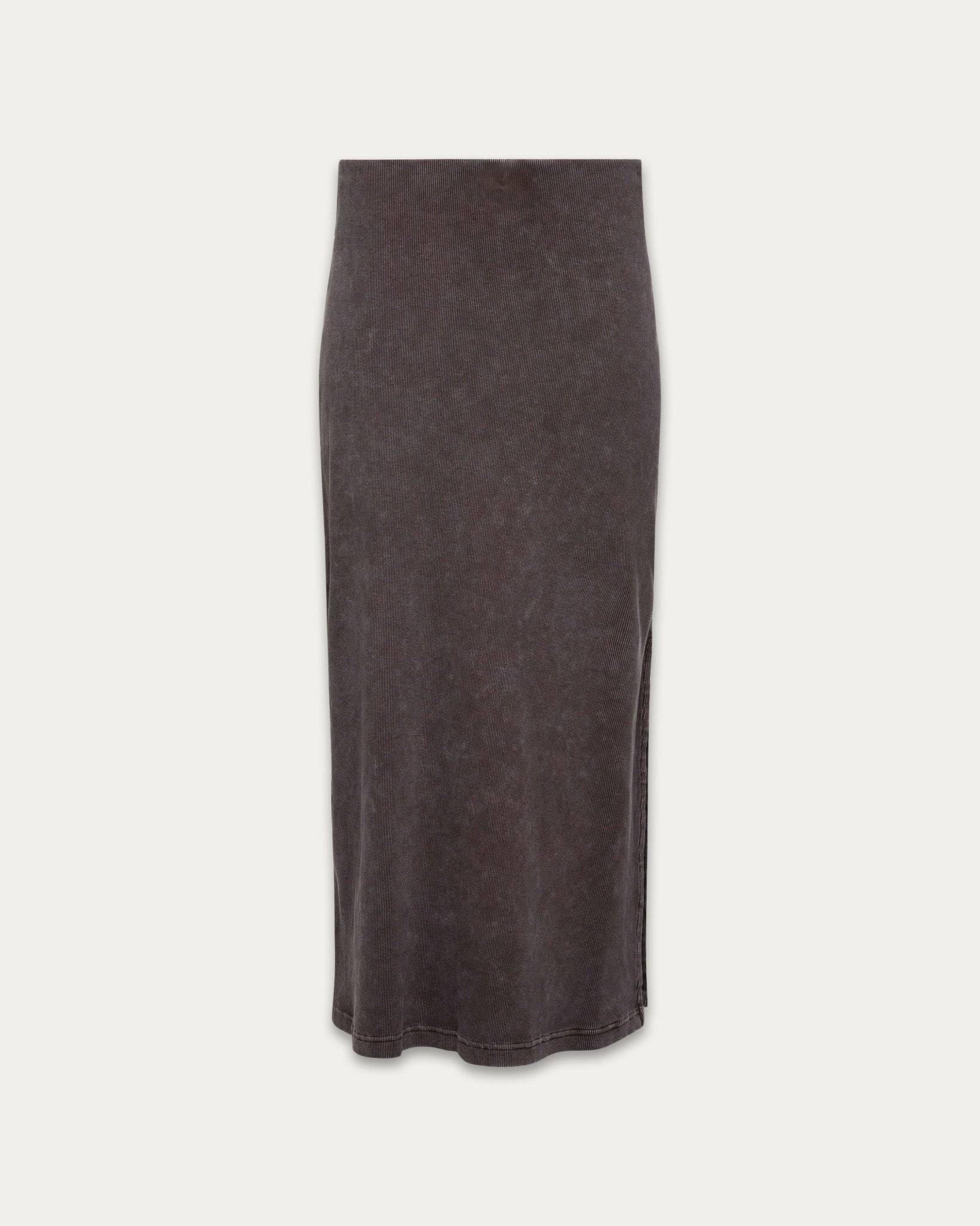 Pamerla Rib Skirt WASHED CHARCOAL | KUWALLA TEE