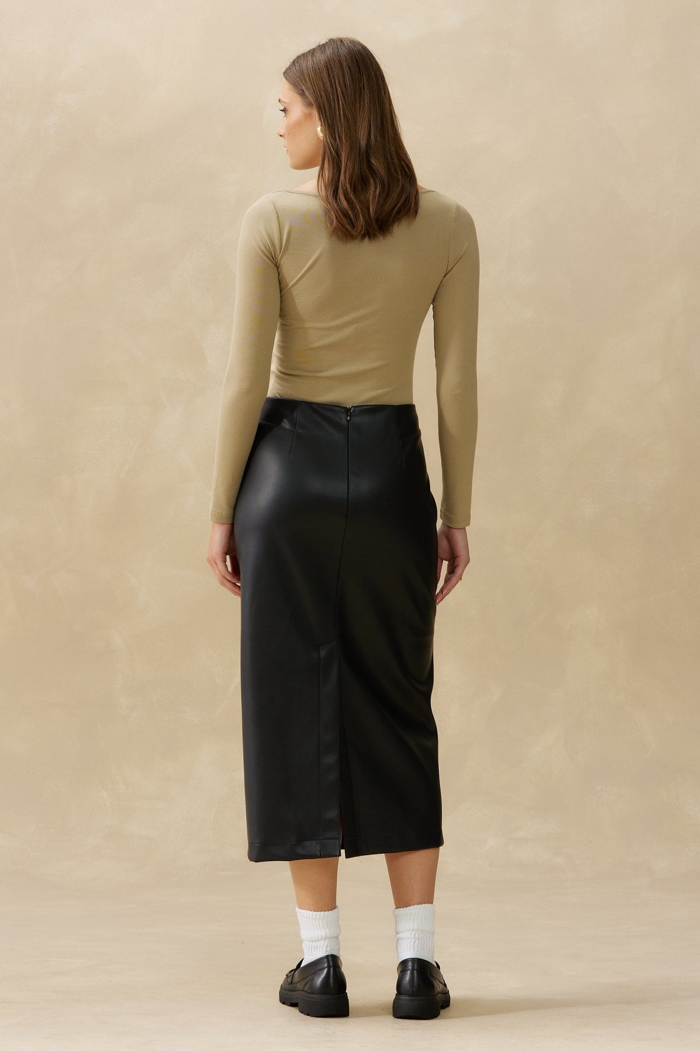 Leather Skirt