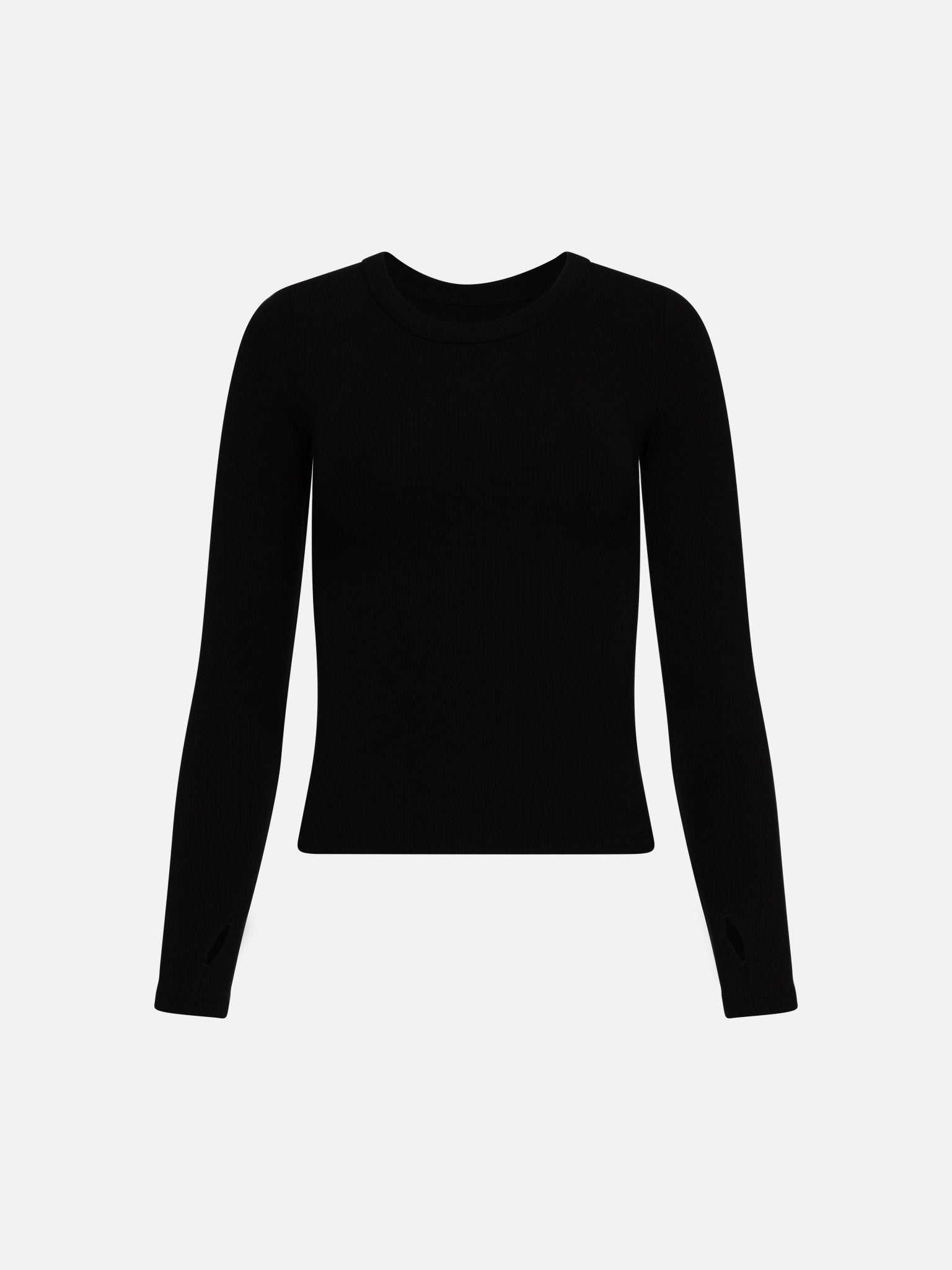 Plush Rib Long Sleeve Tee