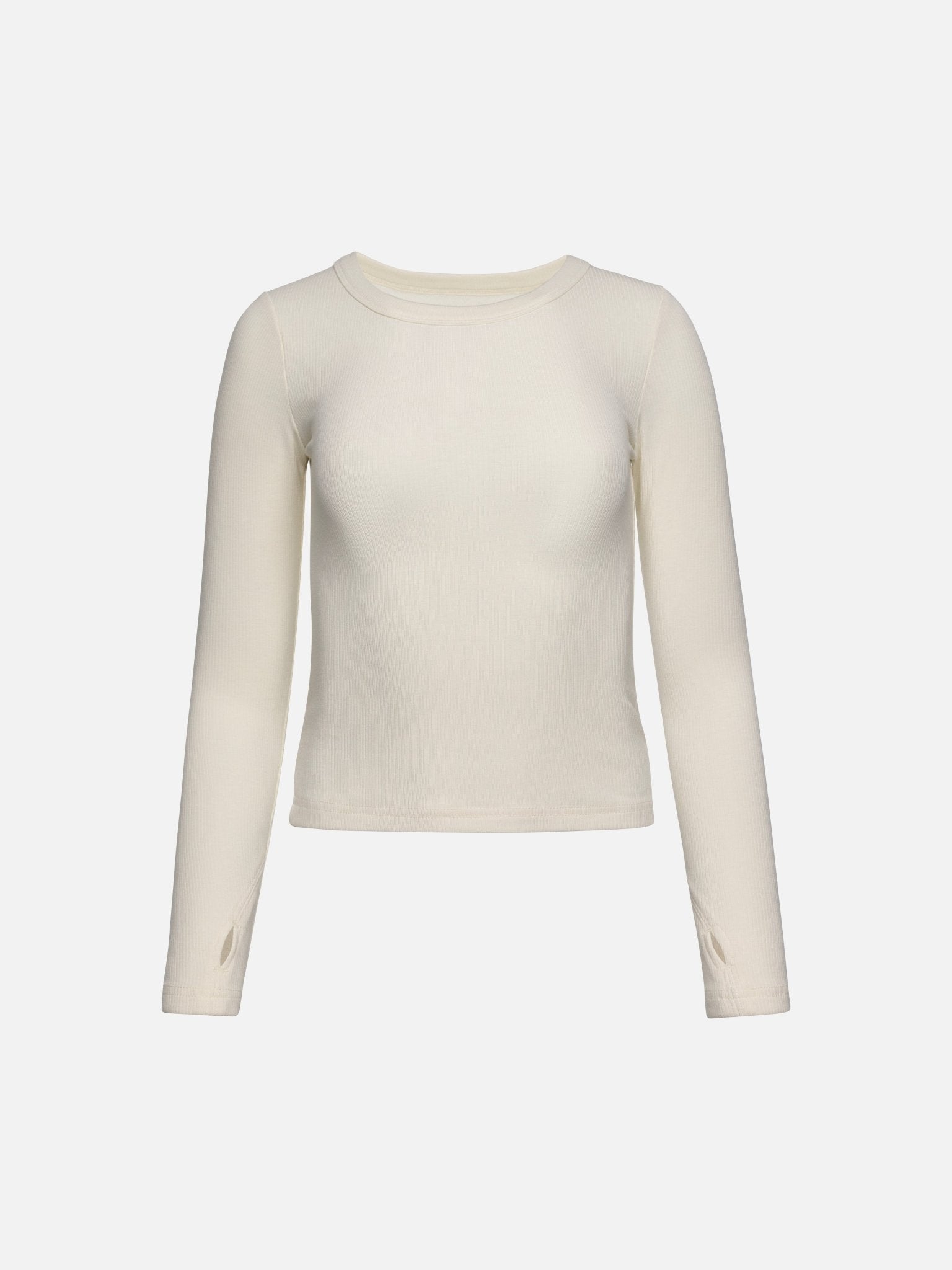 Plush Rib Long Sleeve Tee