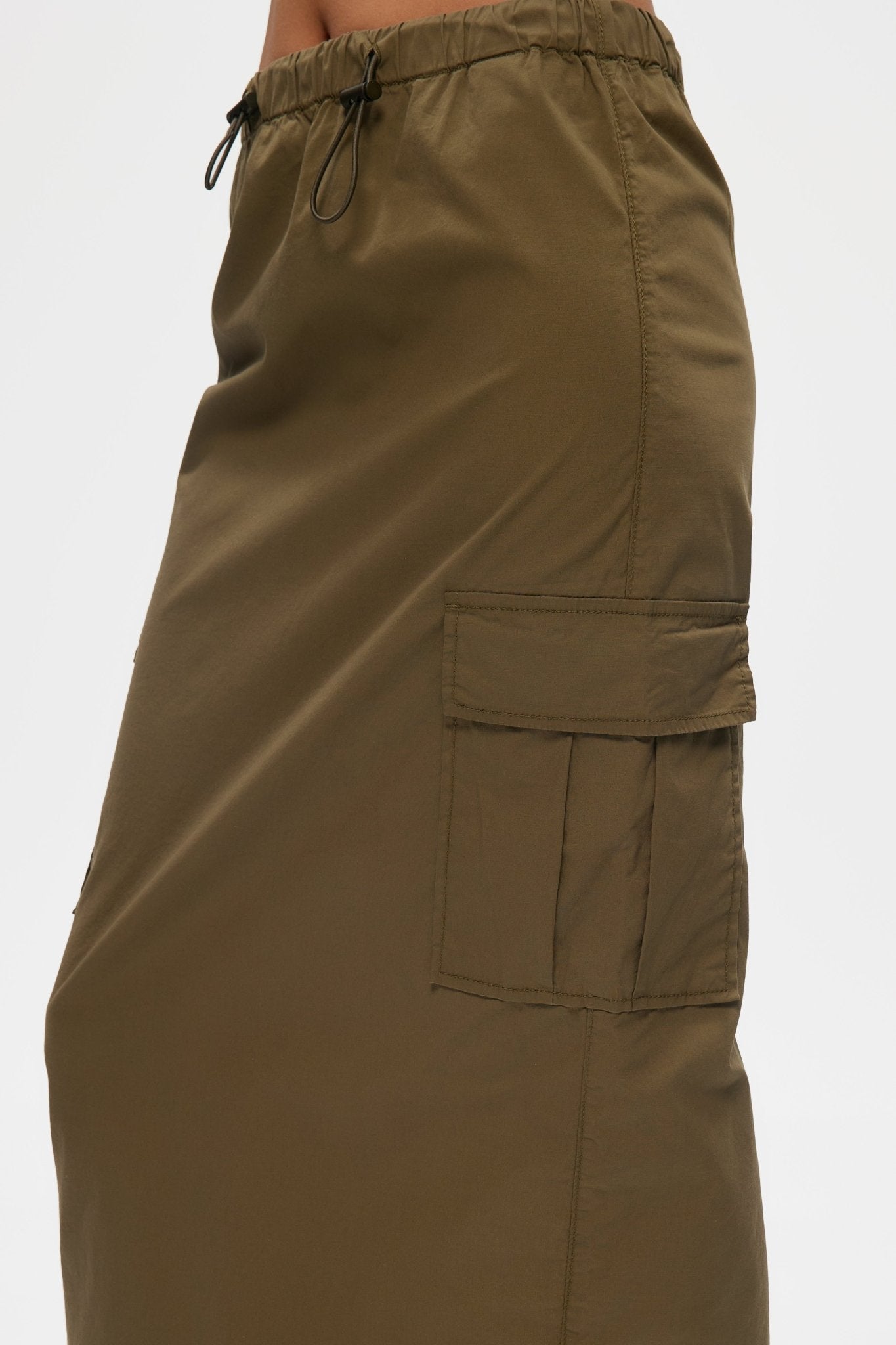 Jupe en twill cargo