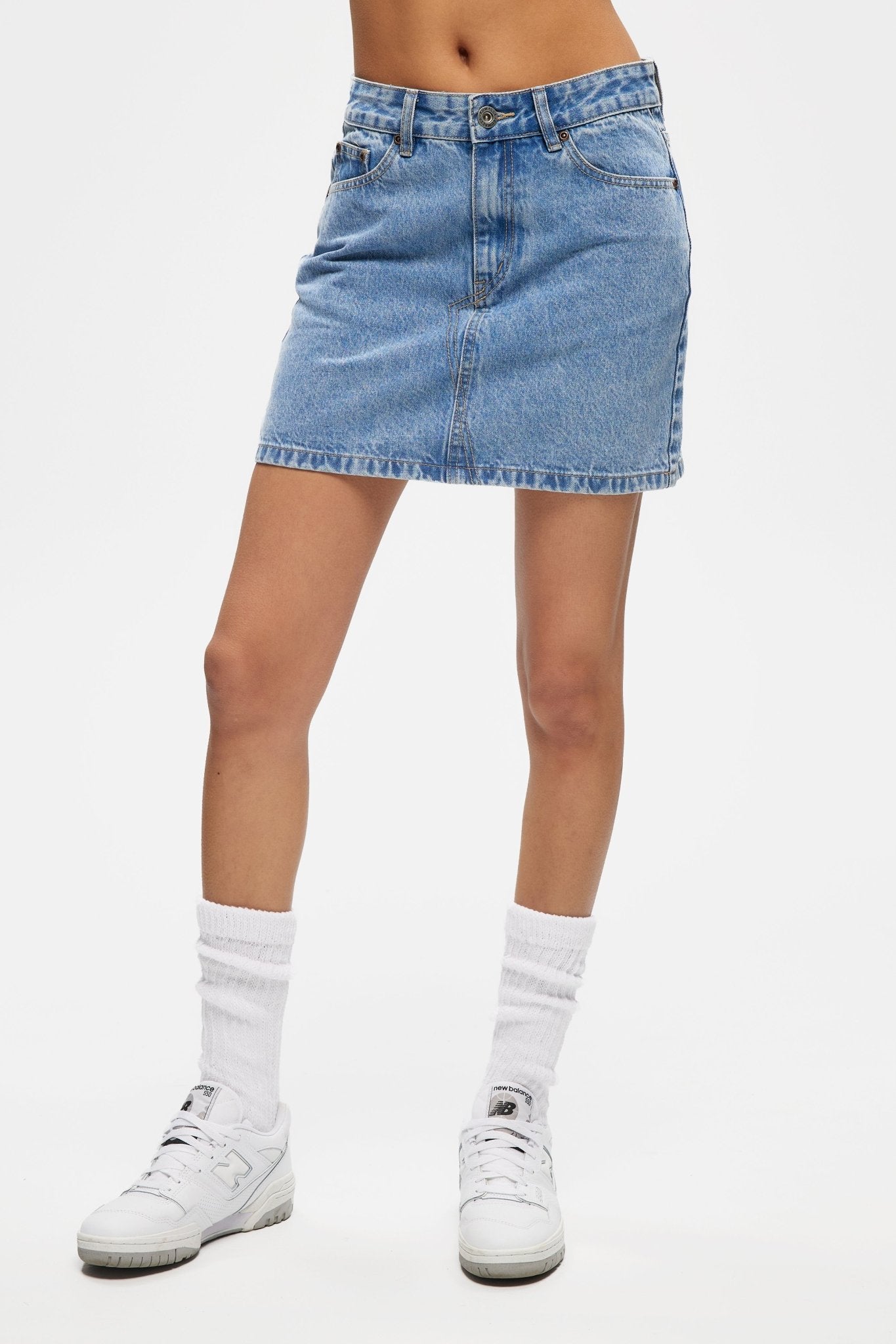 Mini Denim Skirt