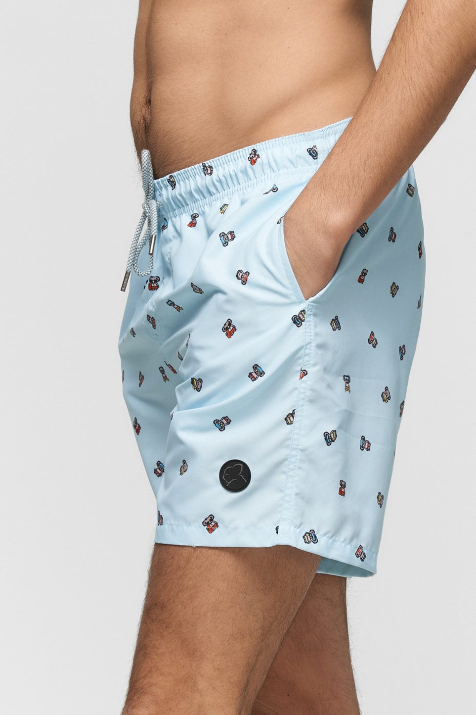 Polka dot hot sale swim trunks