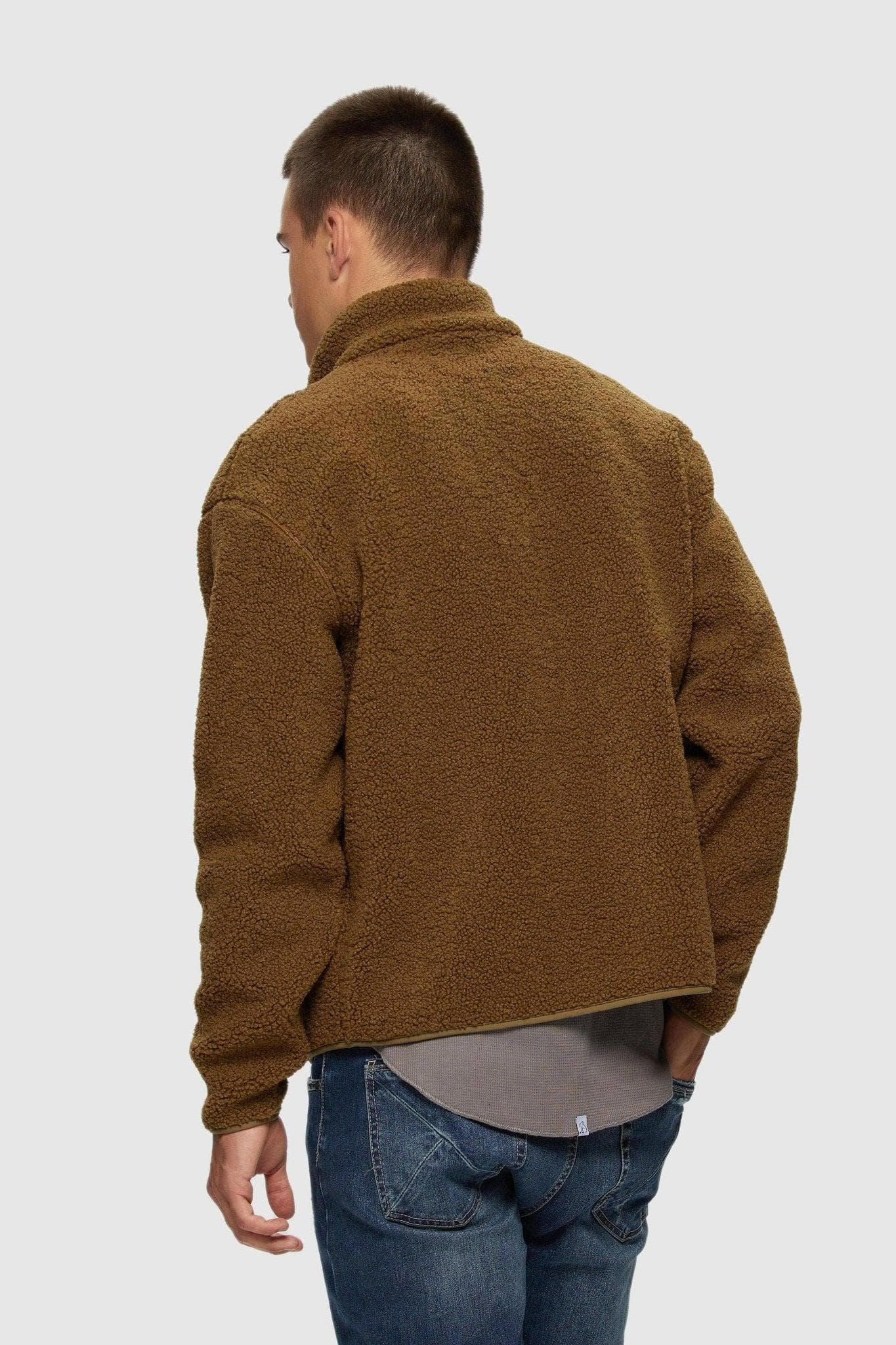 Sherpa fleece jacket — Covet & Acquire