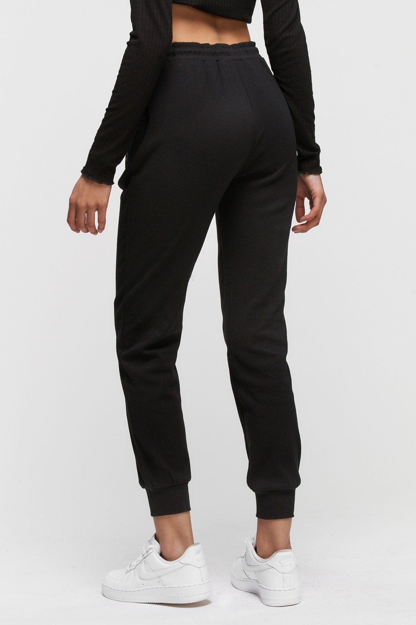 Black casual online jogger