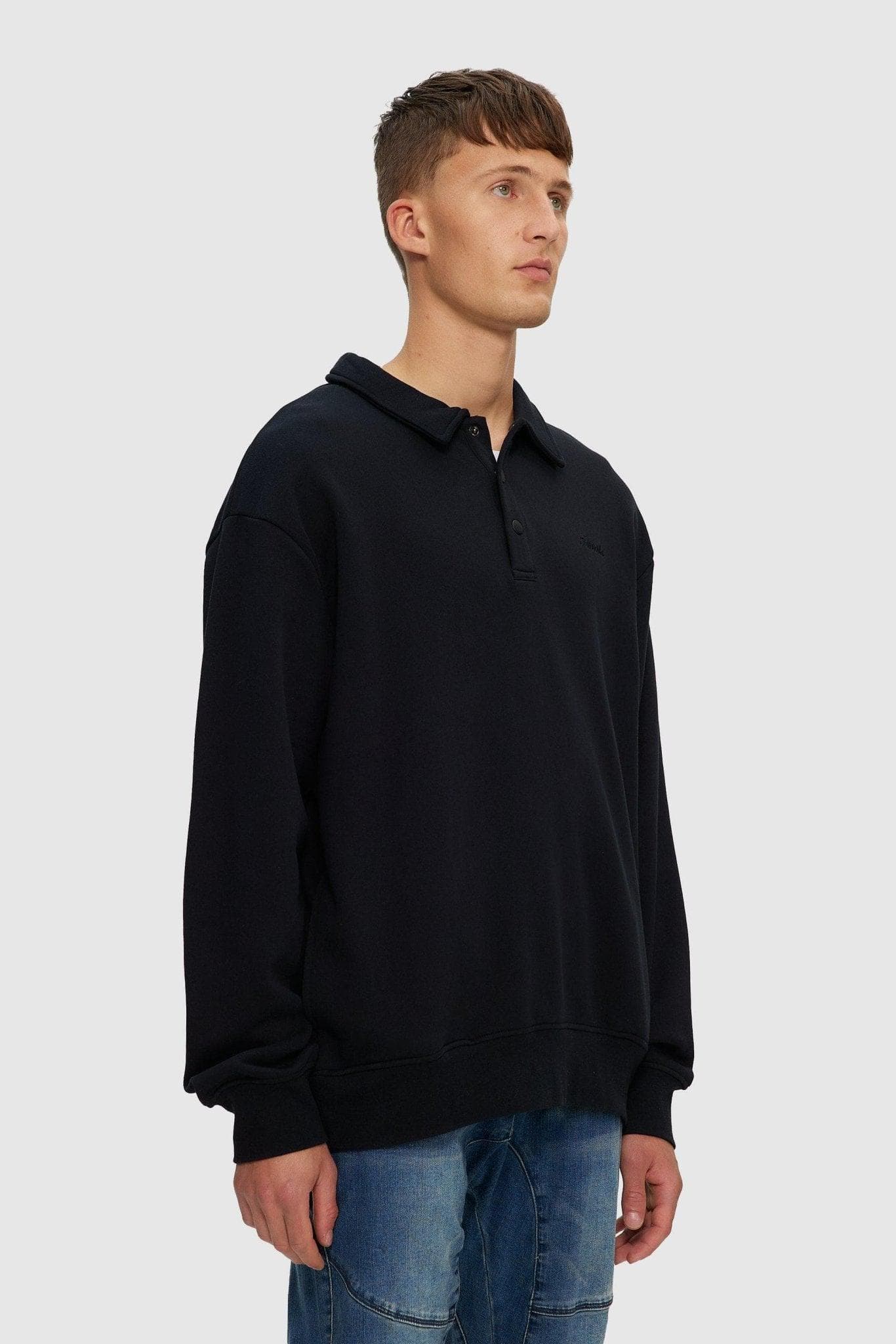 Collared Sweatshirt