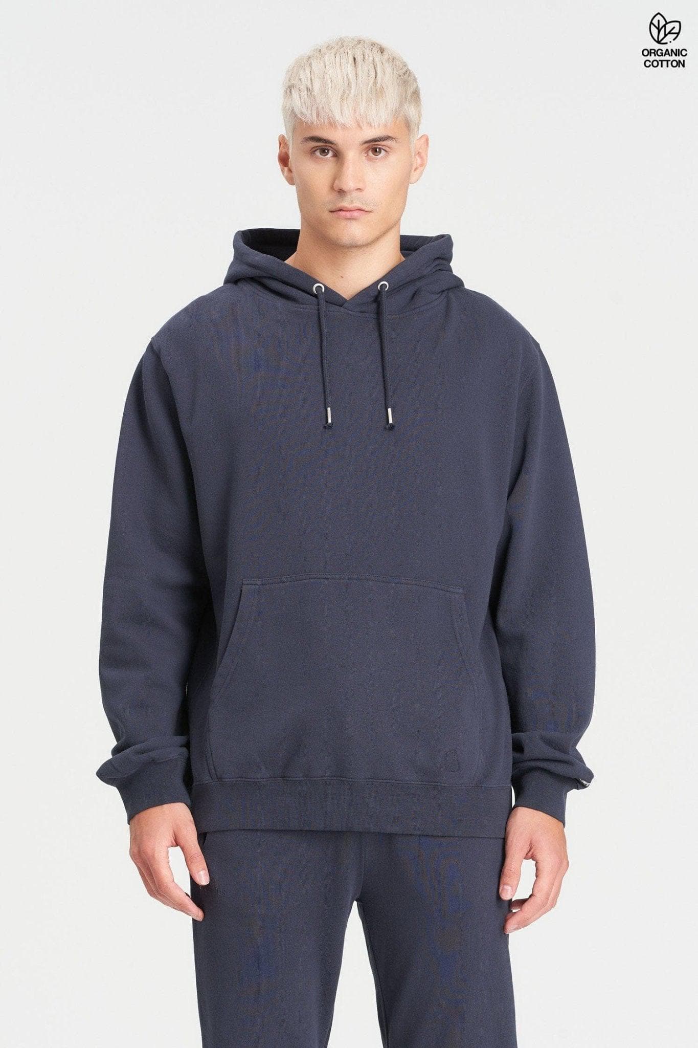 Organic Standard Hoodie Navy⎪KUWALLA TEE