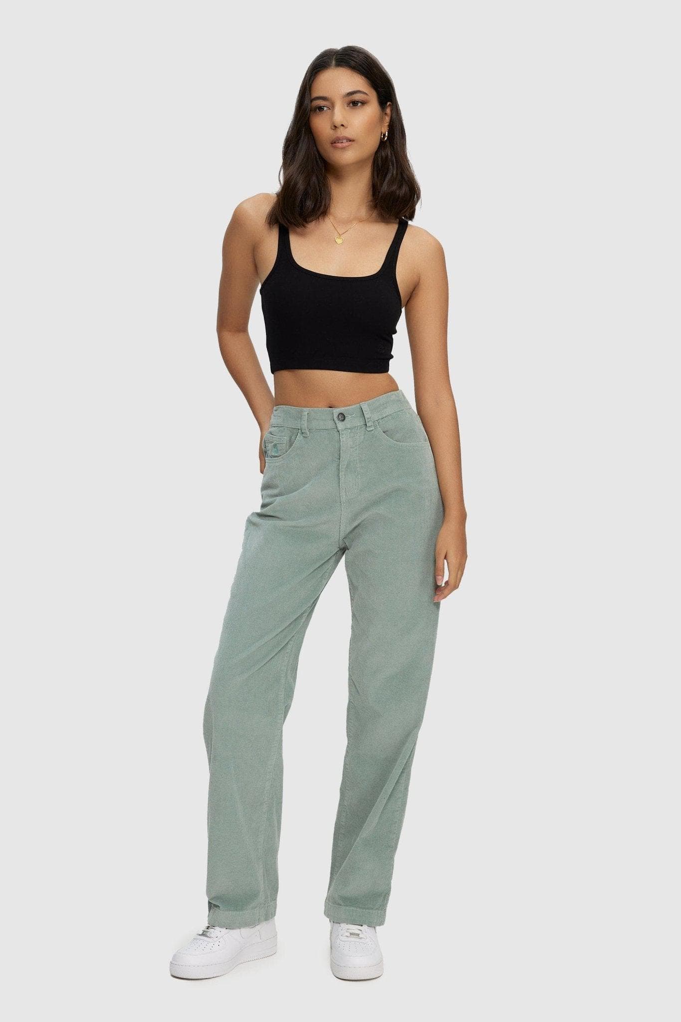 BDG, Pants & Jumpsuits, Urban Outfitters Bdg Mom High Rise Baggy Corduroy  Pants 29 Blue Straight Leg